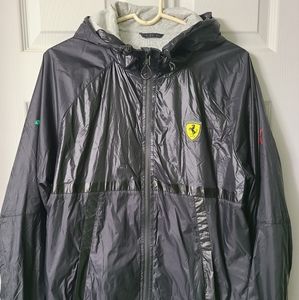 Puma lightweight zip up hood jacket